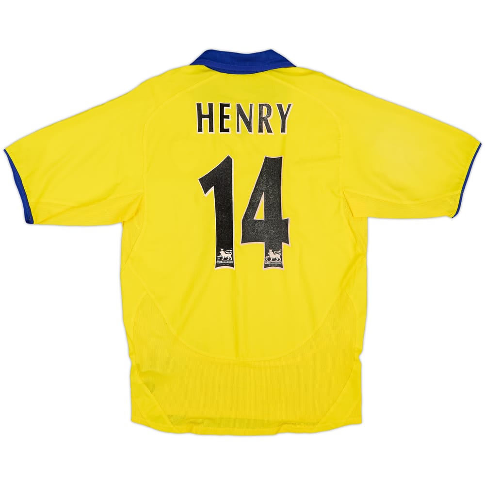 2003-05 Arsenal Away Shirt Henry #14 - 6/10 - (S)