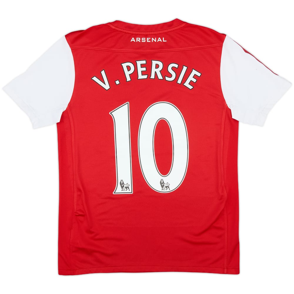2011-12 Arsenal Home Shirt v.Persie #10 - 8/10 - (L.Boys)