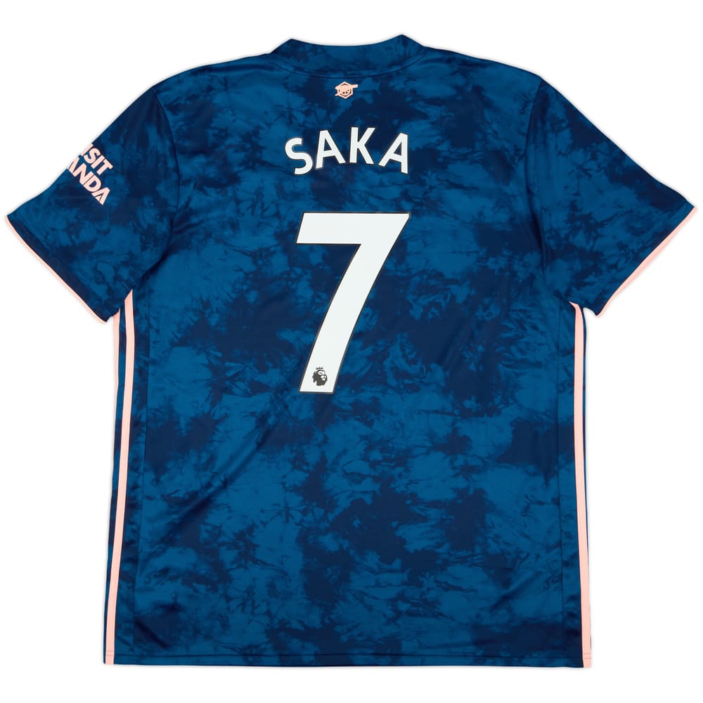 2020-21 Arsenal Third Shirt Saka #7 - 10/10 - (XL)