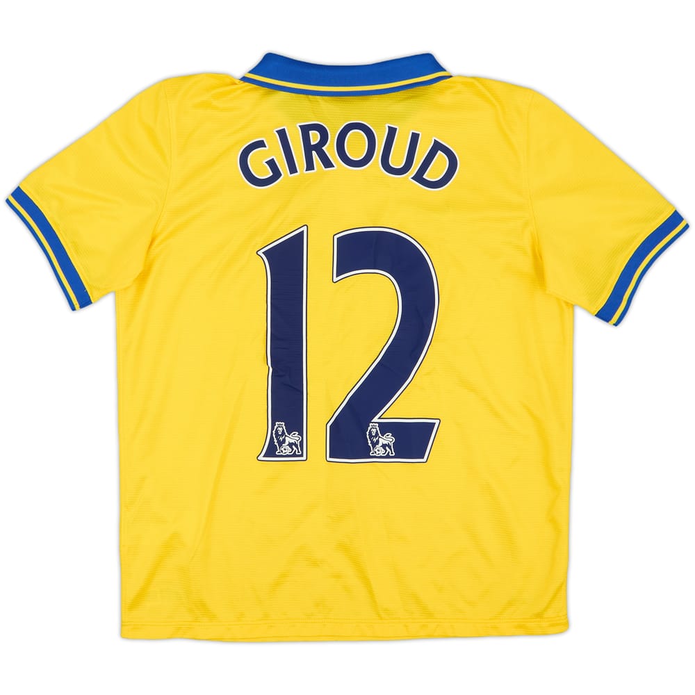 Camiseta de visitante del Arsenal 2013-14 Giroud #12 - 10/10 - (XL.Niños)