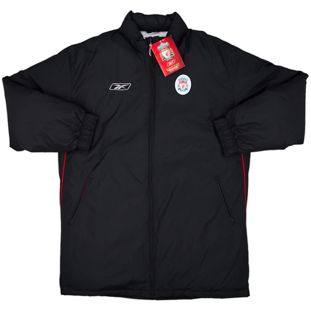 2003-04 Liverpool Reebok Padded Bench Coat (XL)