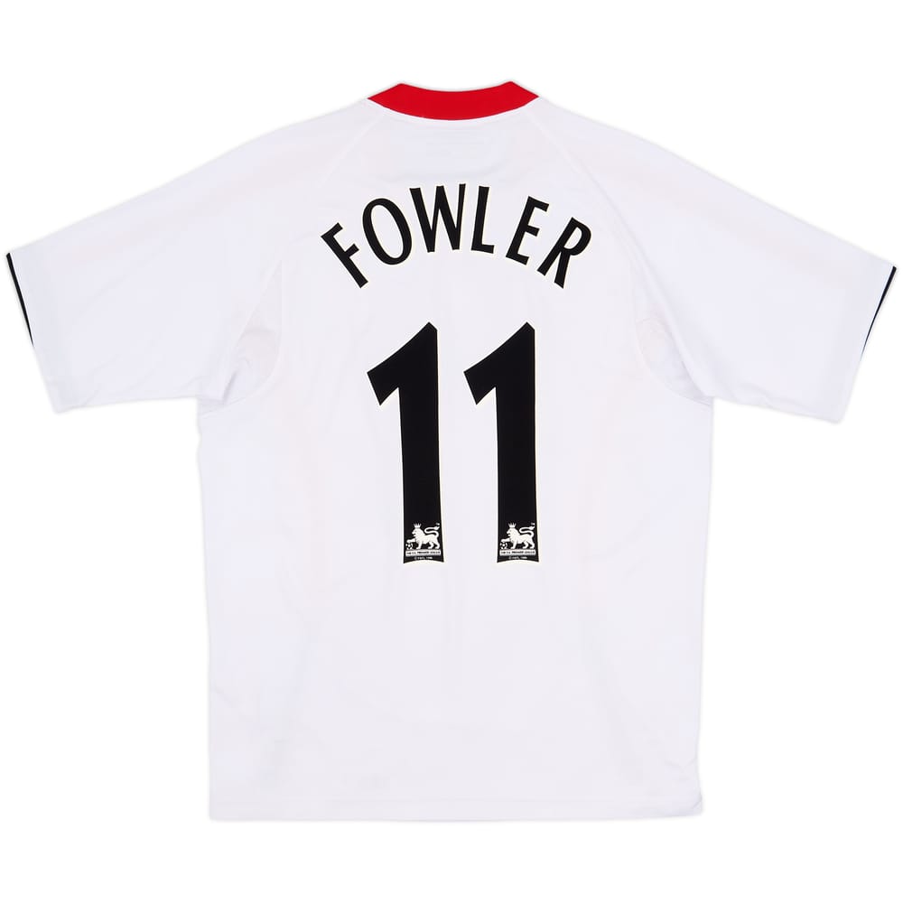 2005-06 Liverpool Away Shirt Fowler #11 - 9/10 - (M)