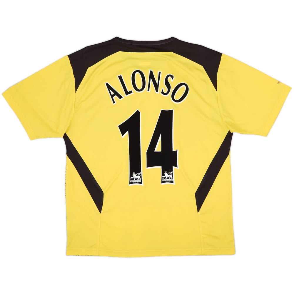 Camiseta de visitante del Liverpool 2004-06 Alonso #14 - 6/10 - (L)