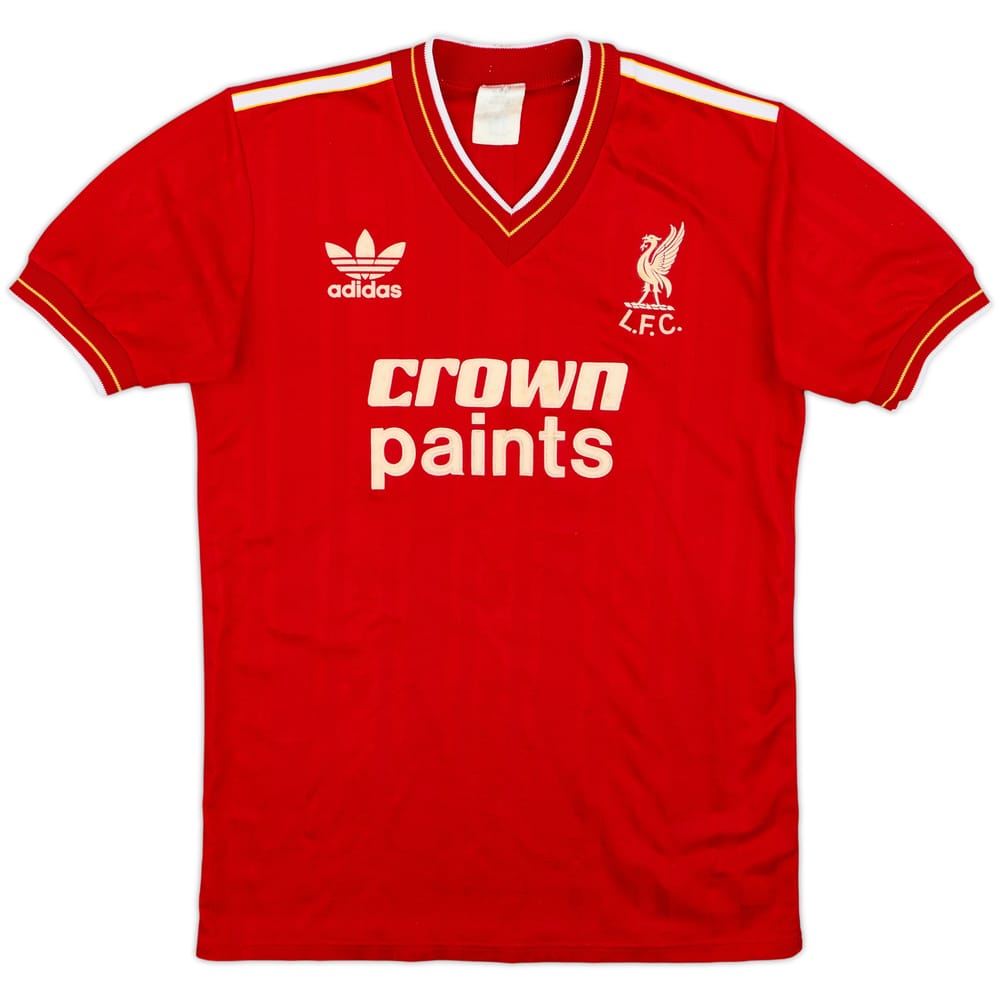 1985-87 Liverpool Home Shirt - 8/10 - (Y)