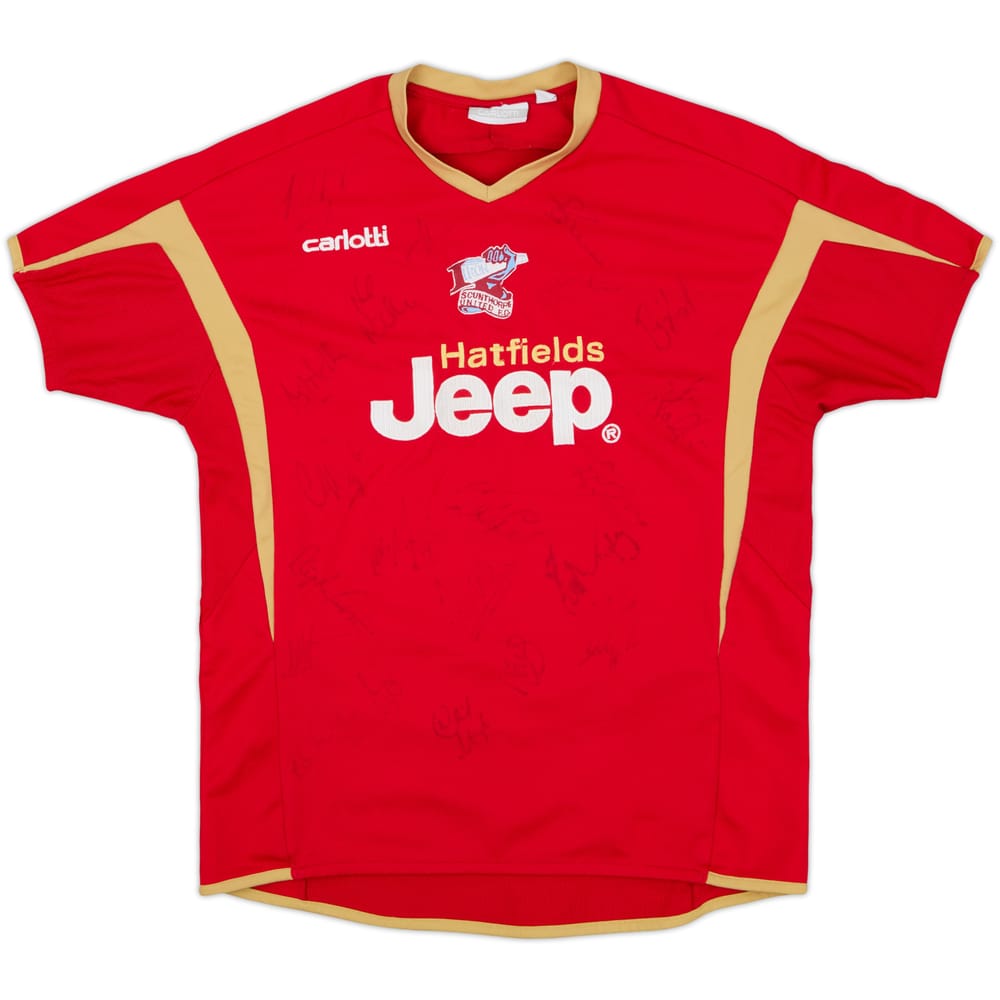 2005-07 Scunthorpe Signed Third Shirt - 8/10 - (XL.Boys)