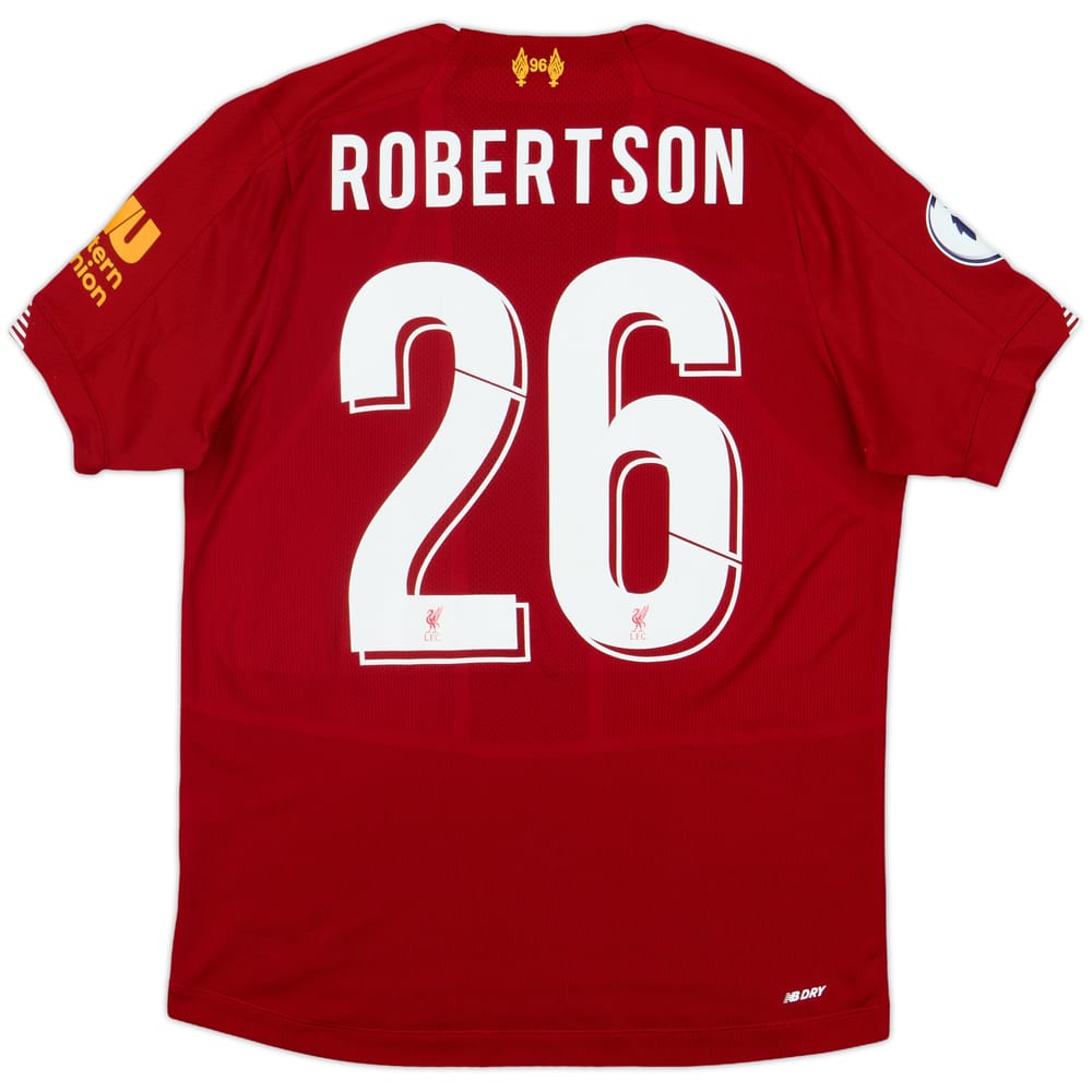 2019-20 Liverpool Home Shirt Robertson #26 - 10/10 - (XL.Boys)