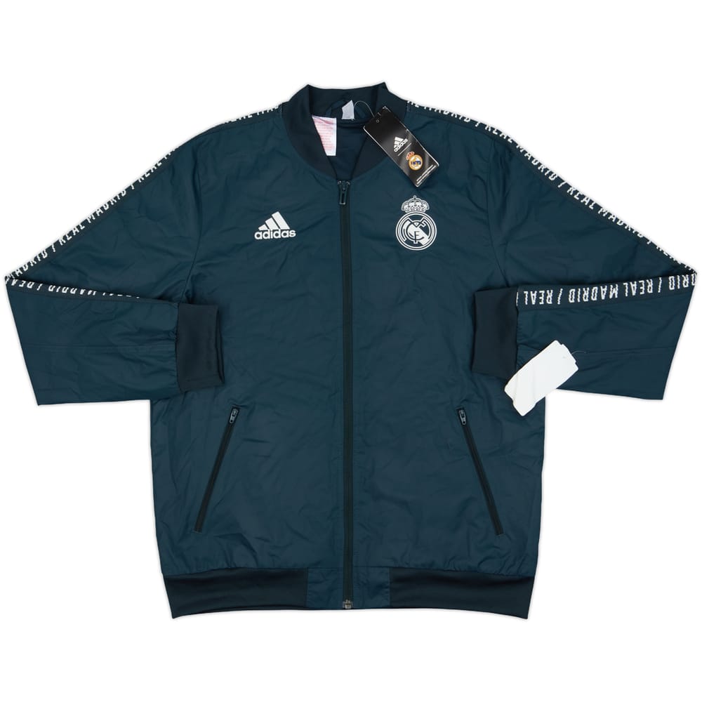 2018-19 Real Madrid adidas Track Jacket (L.Boys)