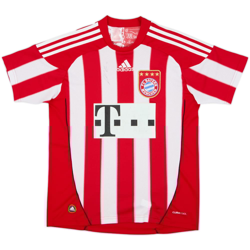 2010-11 Bayern Munich Signed Home Shirt - 8/10 - (L.Boys)