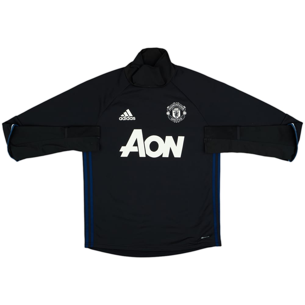 2016-17 Manchester United adidas Drill Top - 7/10 - (M)