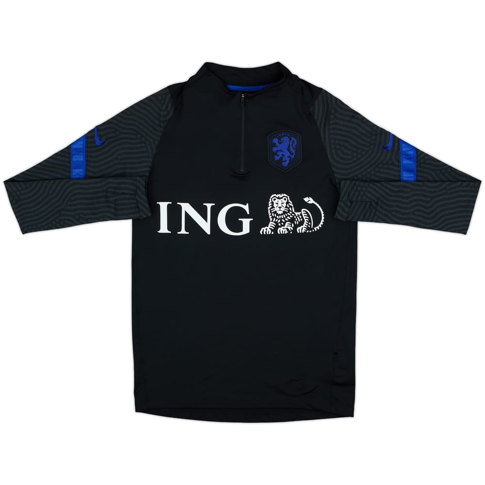 2020-21 Netherlands Nike 1/4 Zip Training Top - 5/10 - (S)