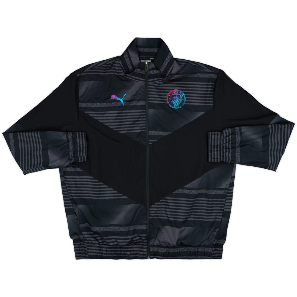 2021-22 Manchester City Puma Track Jacket - 8/10 - (XL)