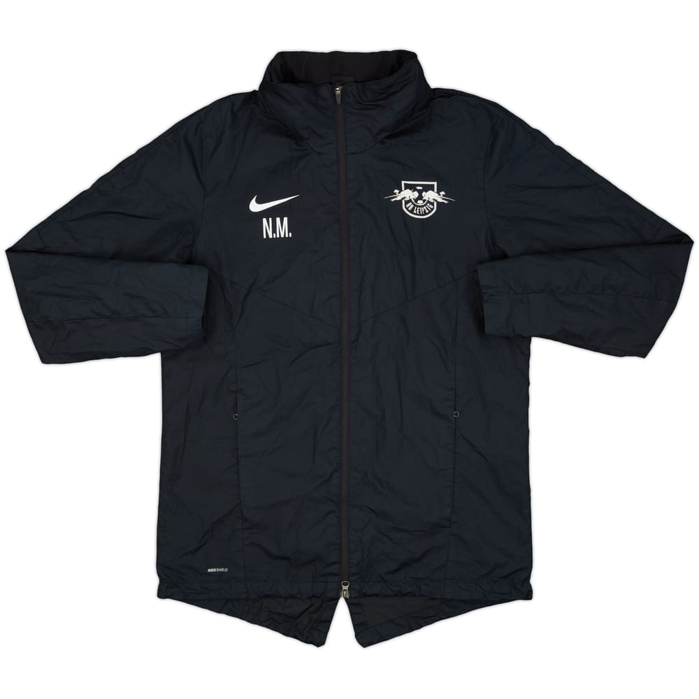 2020-21 RB Leipzig Staff Issue Nike Hooded Rain Jacket N.M. - 8/10 - (L)