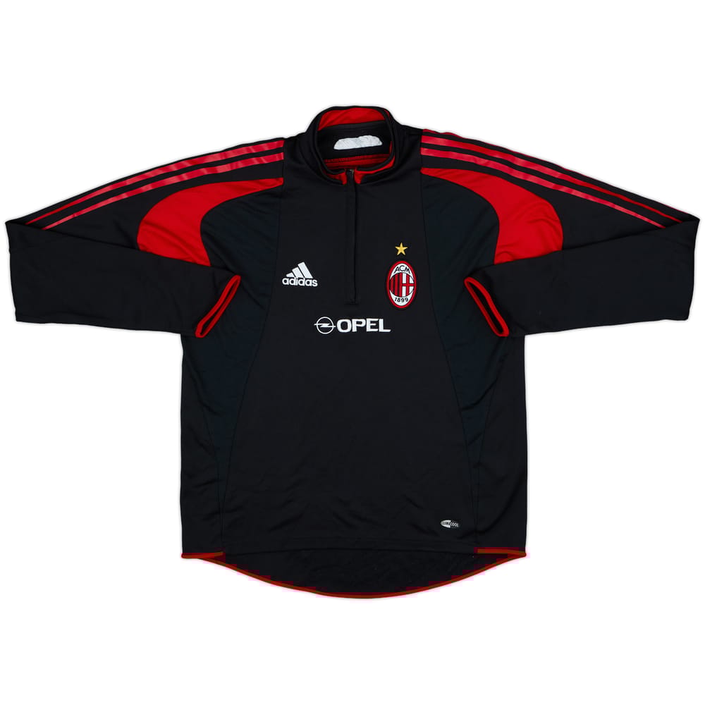 2004-05 AC Milan adidas 1/4 Zip Drill Top - 7/10 - (M/L)