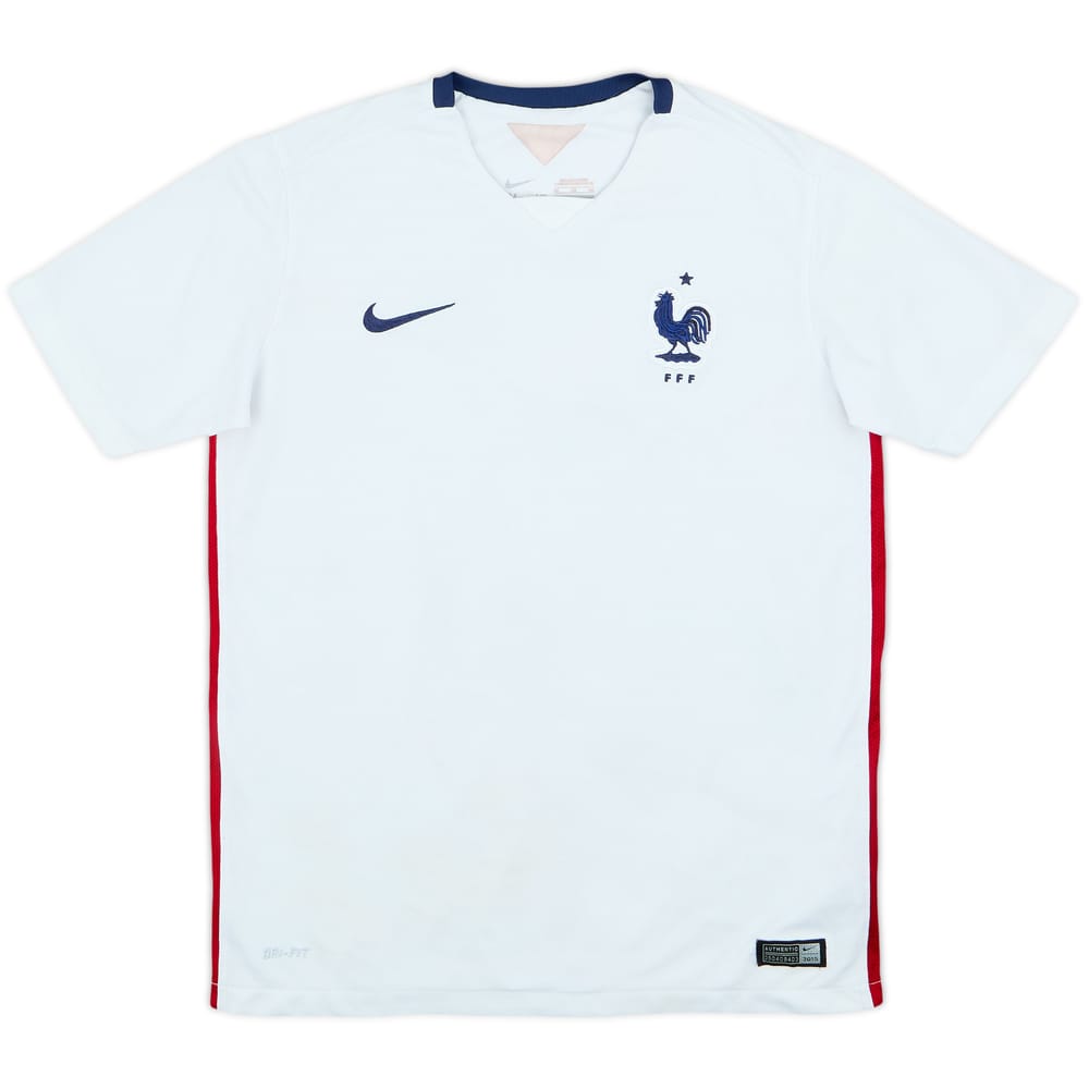 2015-16 France Away Shirt - 6/10 - (XL.Boys)