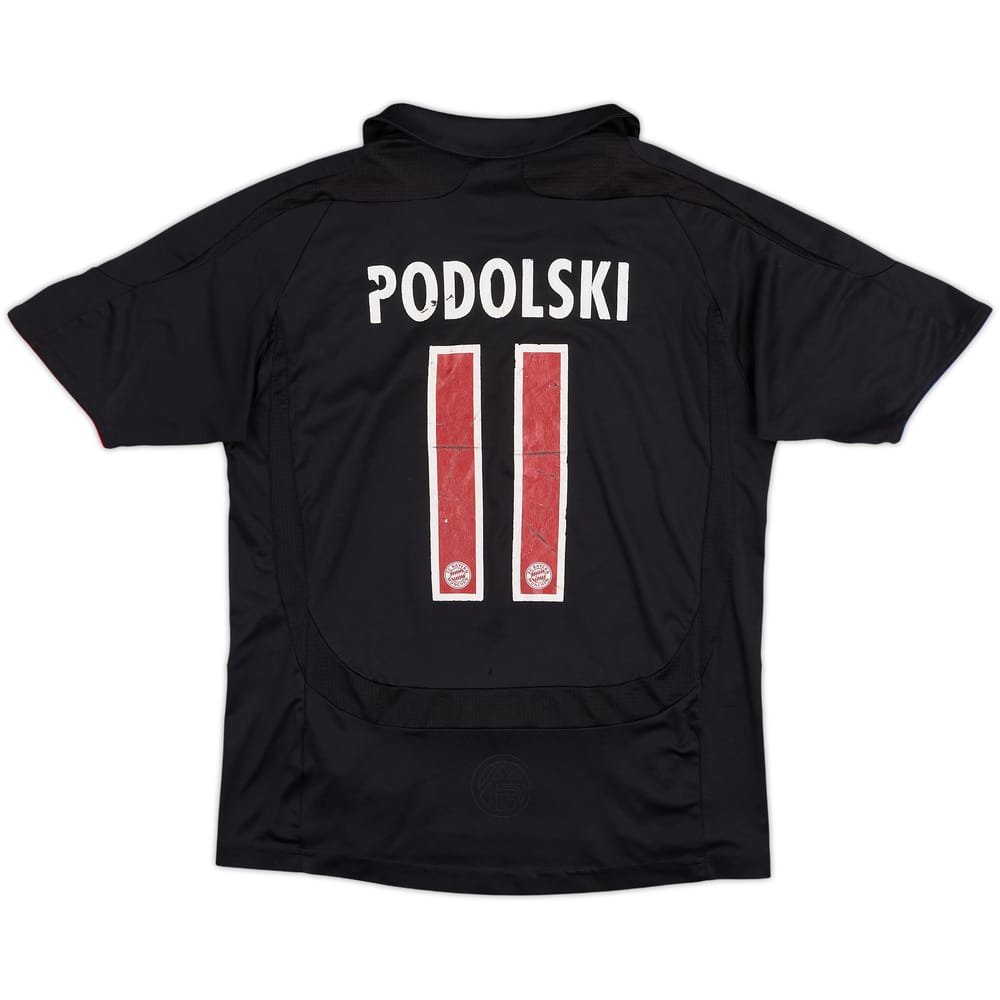 2007-08 Bayern Munich Third Shirt Podolski #11 - 5/10 - (L.Boys)