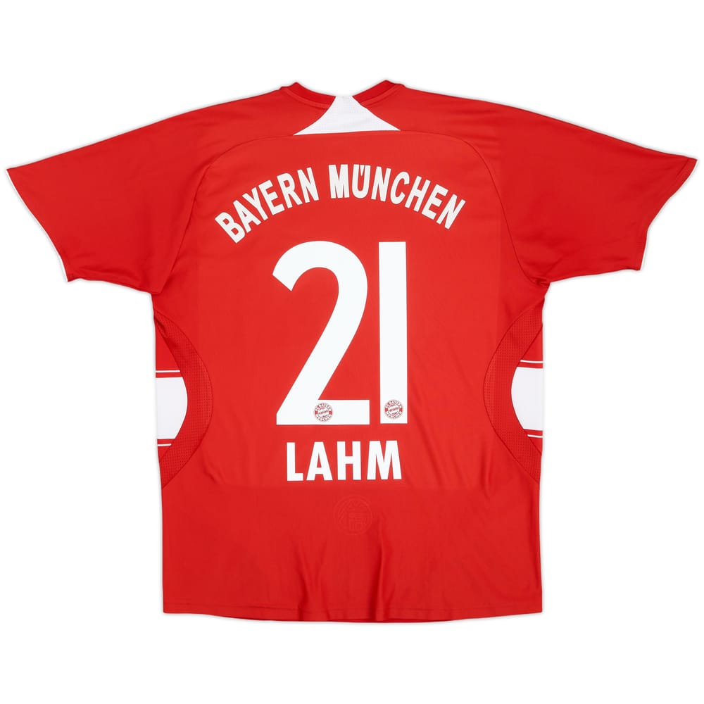 2008-09 Bayern Munich Home Shirt Lahm #21 - 8/10 - (XL.Boys)