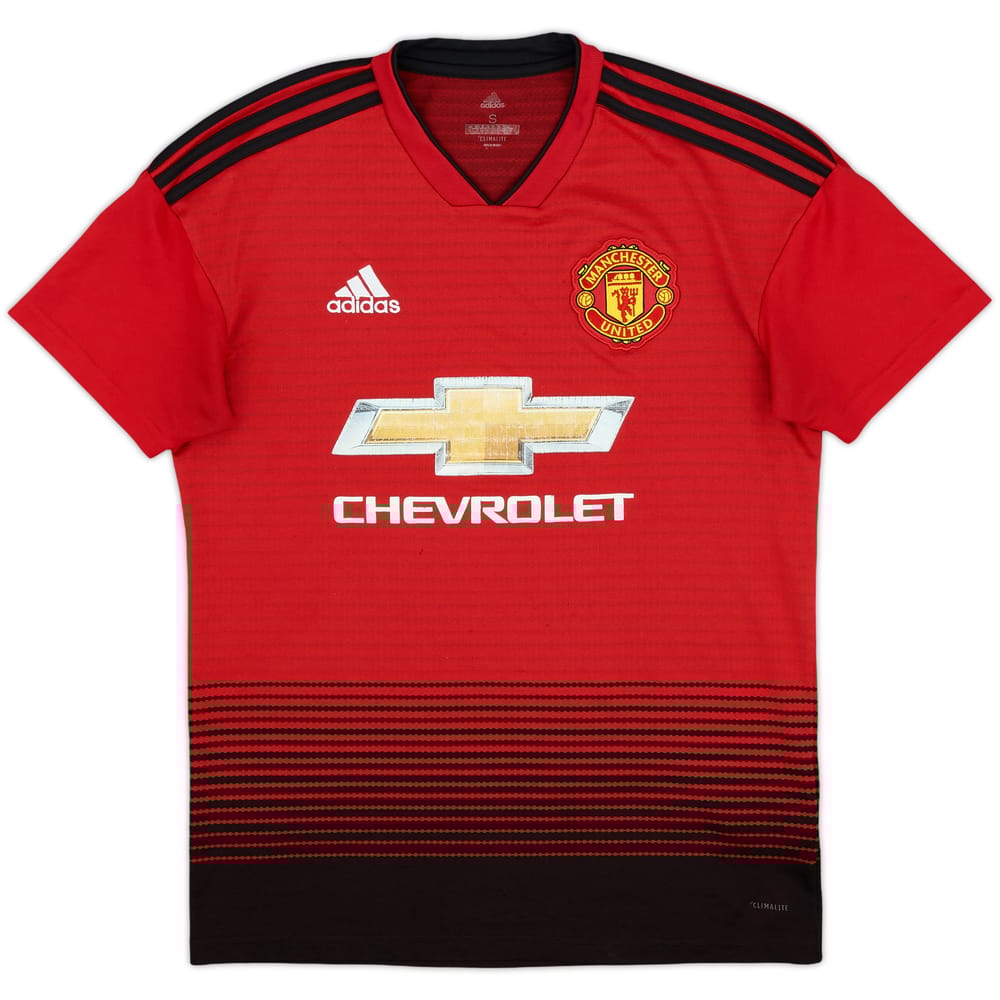 2018-19 Manchester United Home Shirt - 4/10 - (S)