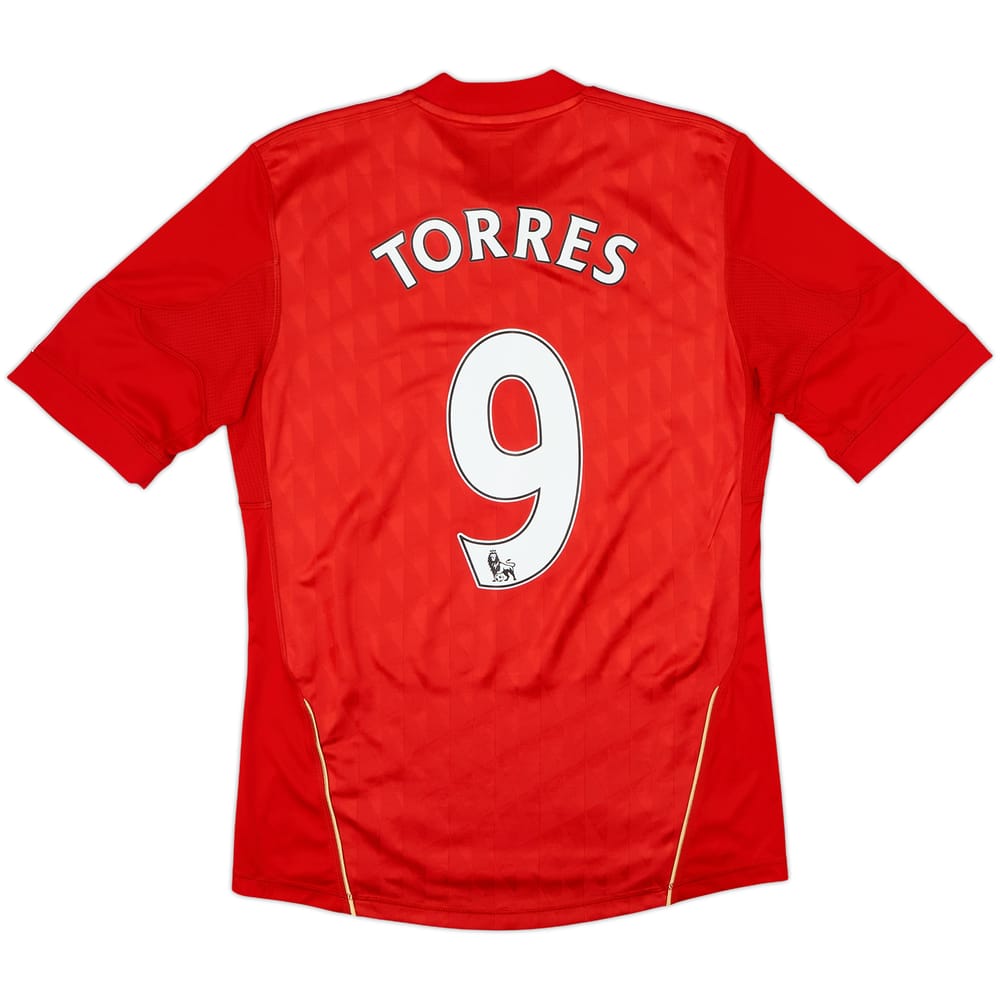 2010-12 Liverpool Home Shirt Torres #9 - 5/10 - (S)