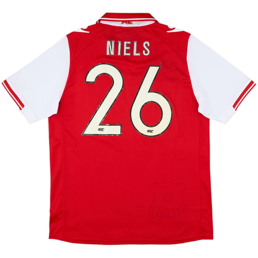 2012-13 AZ Alkmaar Home Shirt Niels #26 - 6/10 - (M)