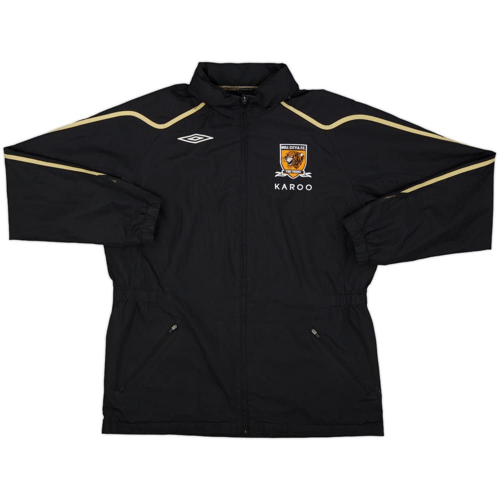 2008-09 Hull City Umbro Hooded Rain Jacket - 8/10 - (L)