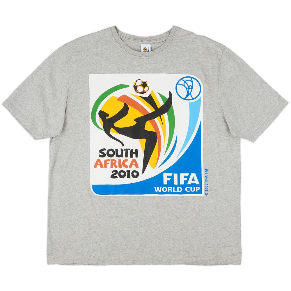 2010 South Africa 'World Cup' Graphic Tee - 8/10 - (XL)