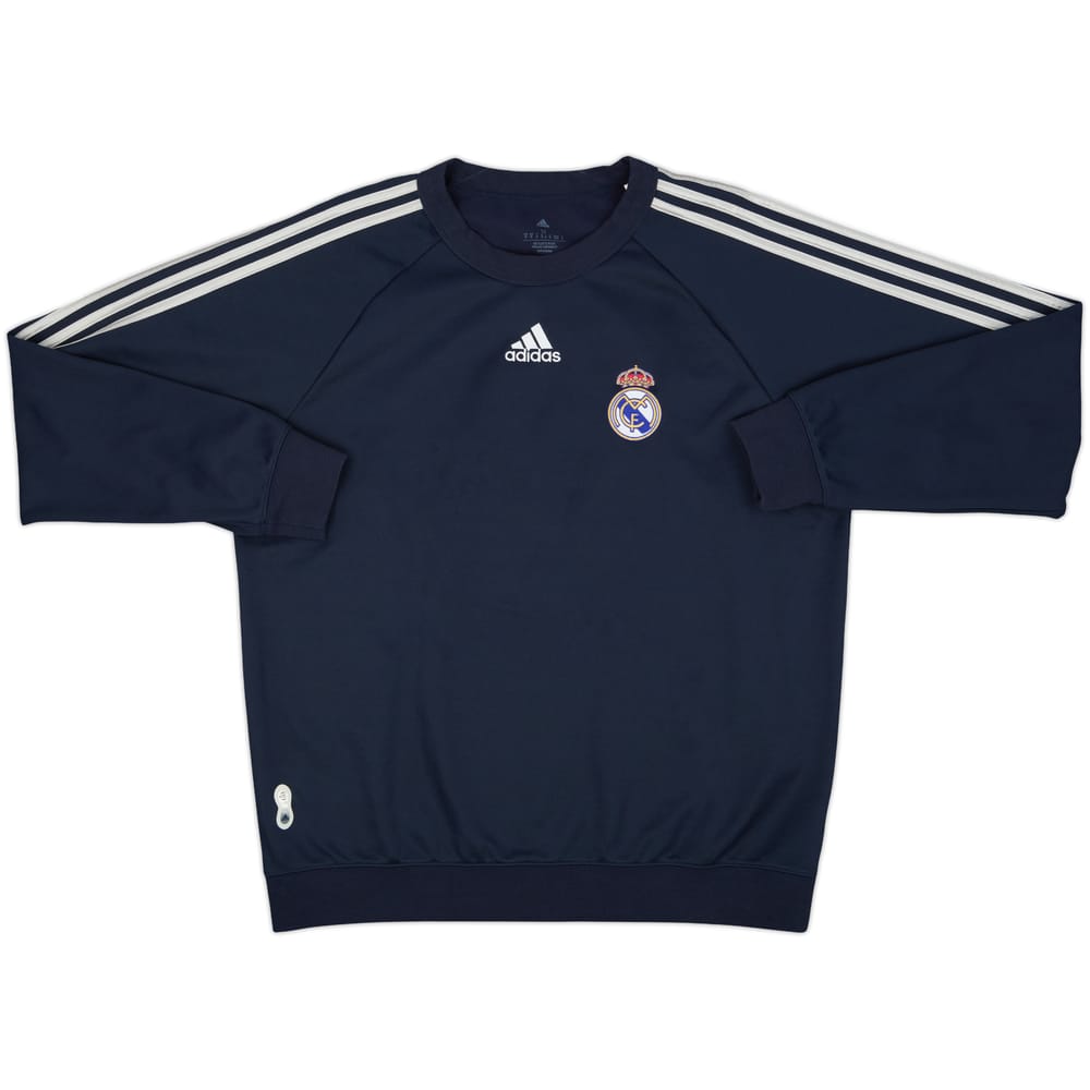 2021-21 Real Madrid adidas Teamgeist Sweat Top - 8/10 - (M)