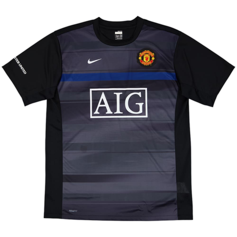 2009-10 Manchester United Nike Training Shirt - 9/10 - (L)