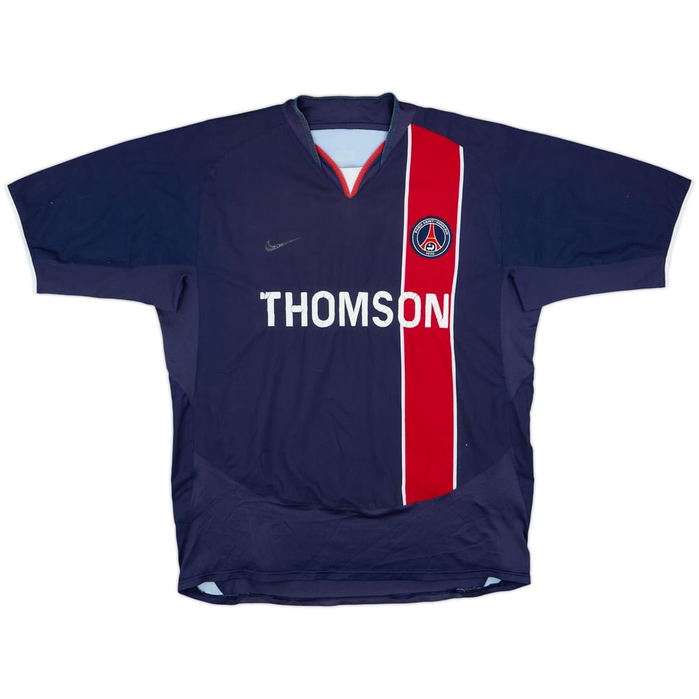2003-04 Paris Saint-Germain Camiseta Local - 4/10 - (L)