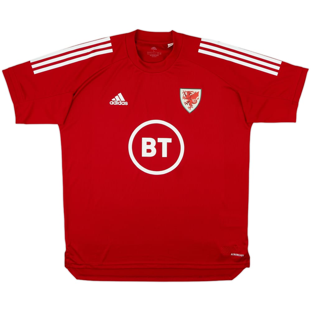 2020-21 Wales adidas Training Shirt - 8/10 - (L)