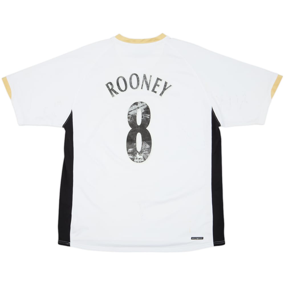 2006-08 Manchester United Away Shirt Rooney #8 - 4/10 - (XL)