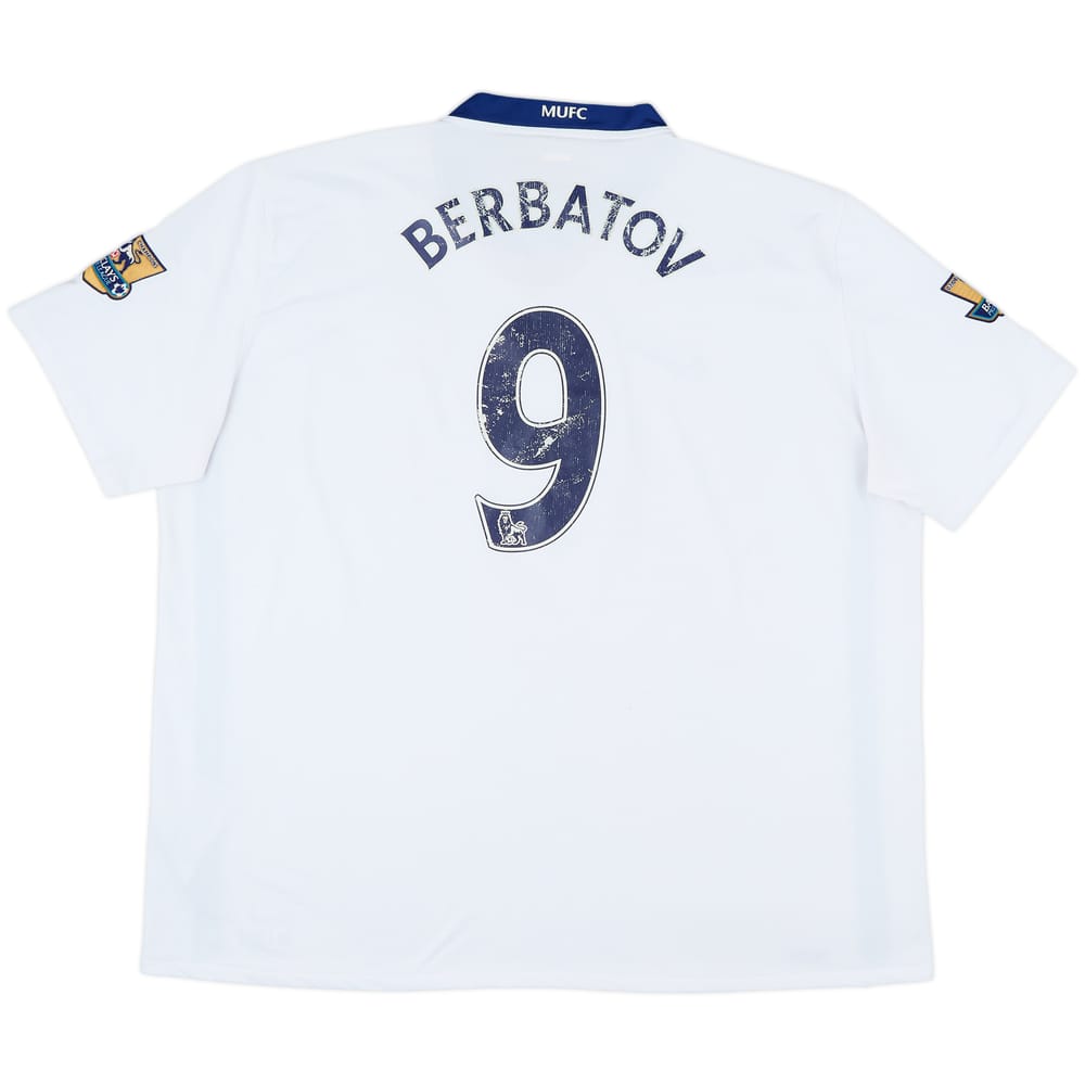 2008-10 Manchester United Away Shirt Berbatov #9 - 5/10 - (3XL)