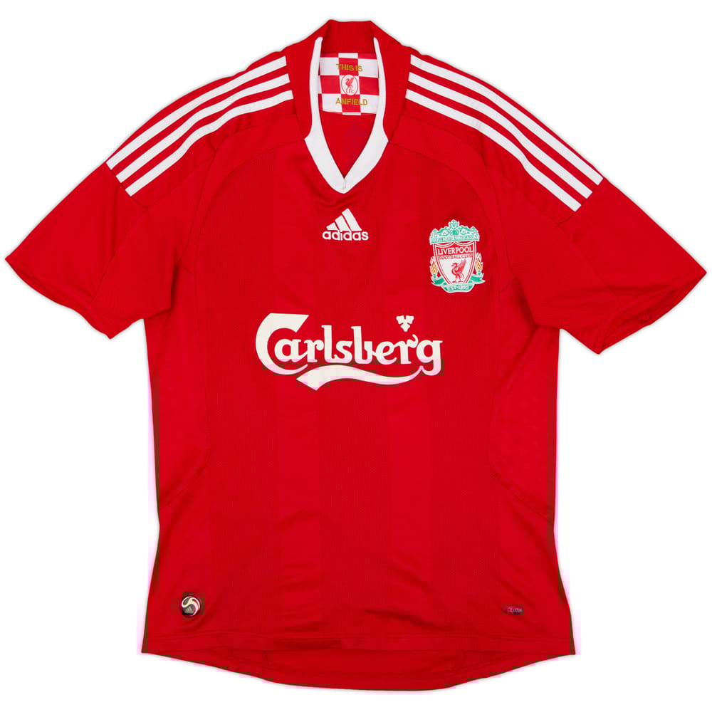 2008-10 Liverpool Home Shirt - 5/10 - (S)