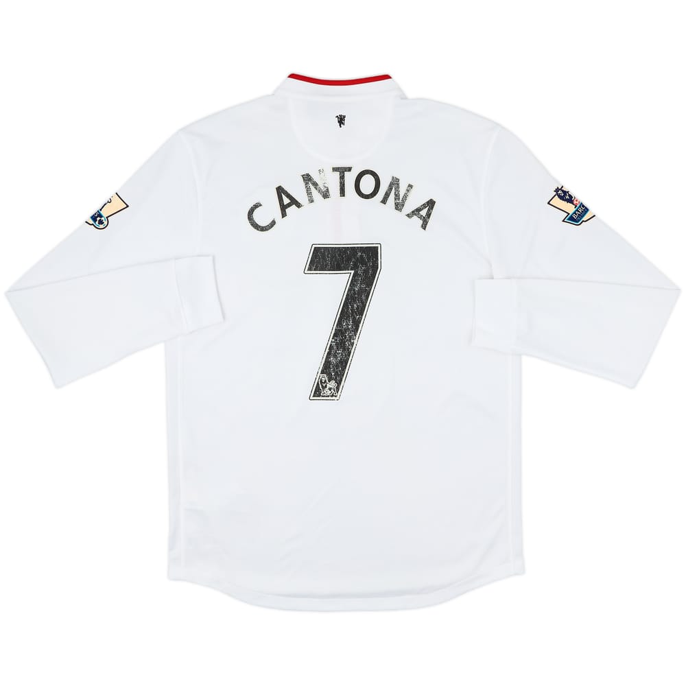 2012-14 Manchester United Away L/S Shirt Cantona #7 - 6/10 - (M)