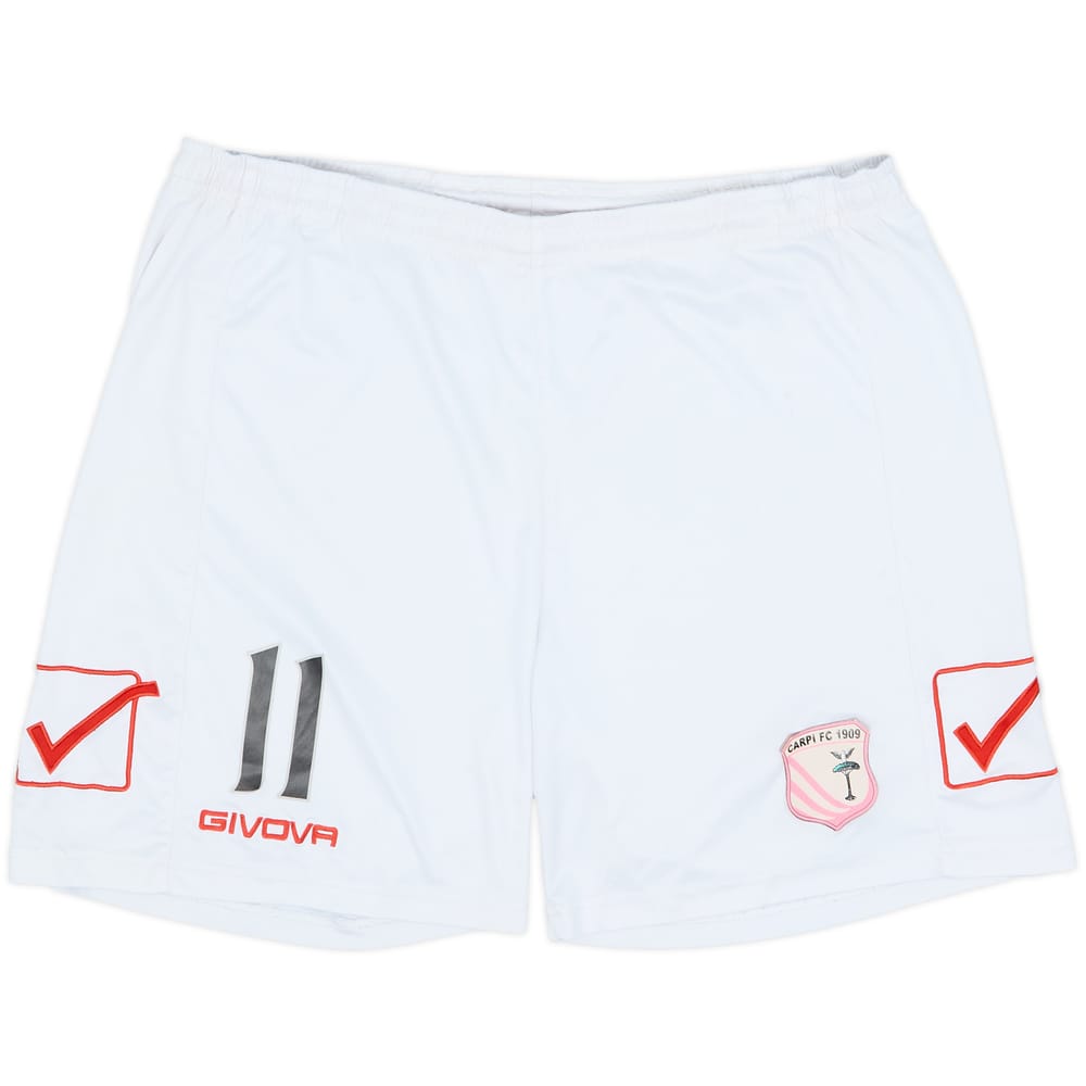 2017-18 Carpi FC Home Shorts #11 - 3/10 - (XL)
