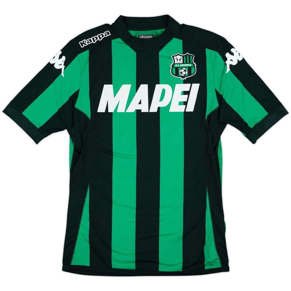 2015-16 Sassuolo Kappa Home Shirt - 7/10 - (XL)
