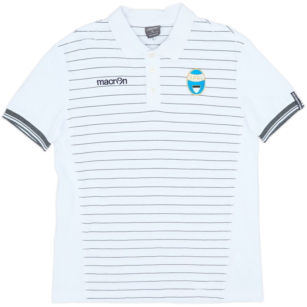 2017-18 SPAL Macron Polo Shirt - 8/10 - (L)