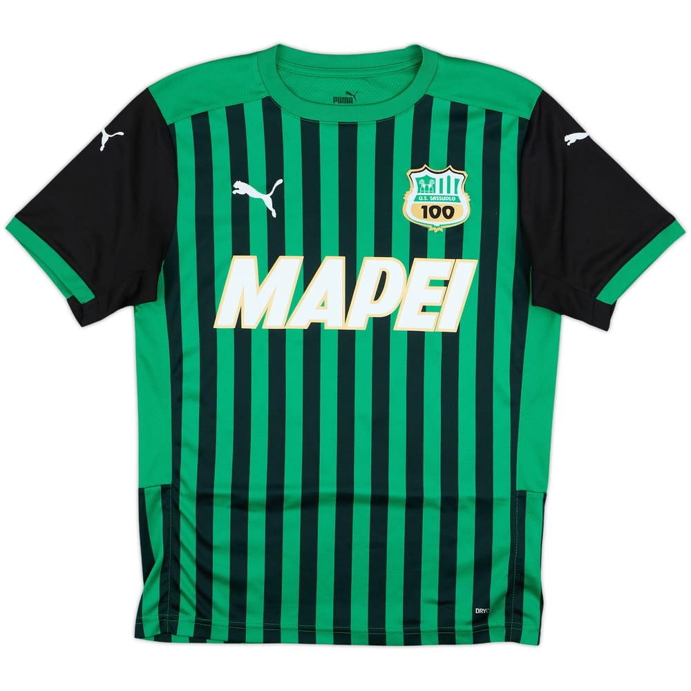 2020-21 Sassuolo Home Shirt #7 - 6/10 - (S)