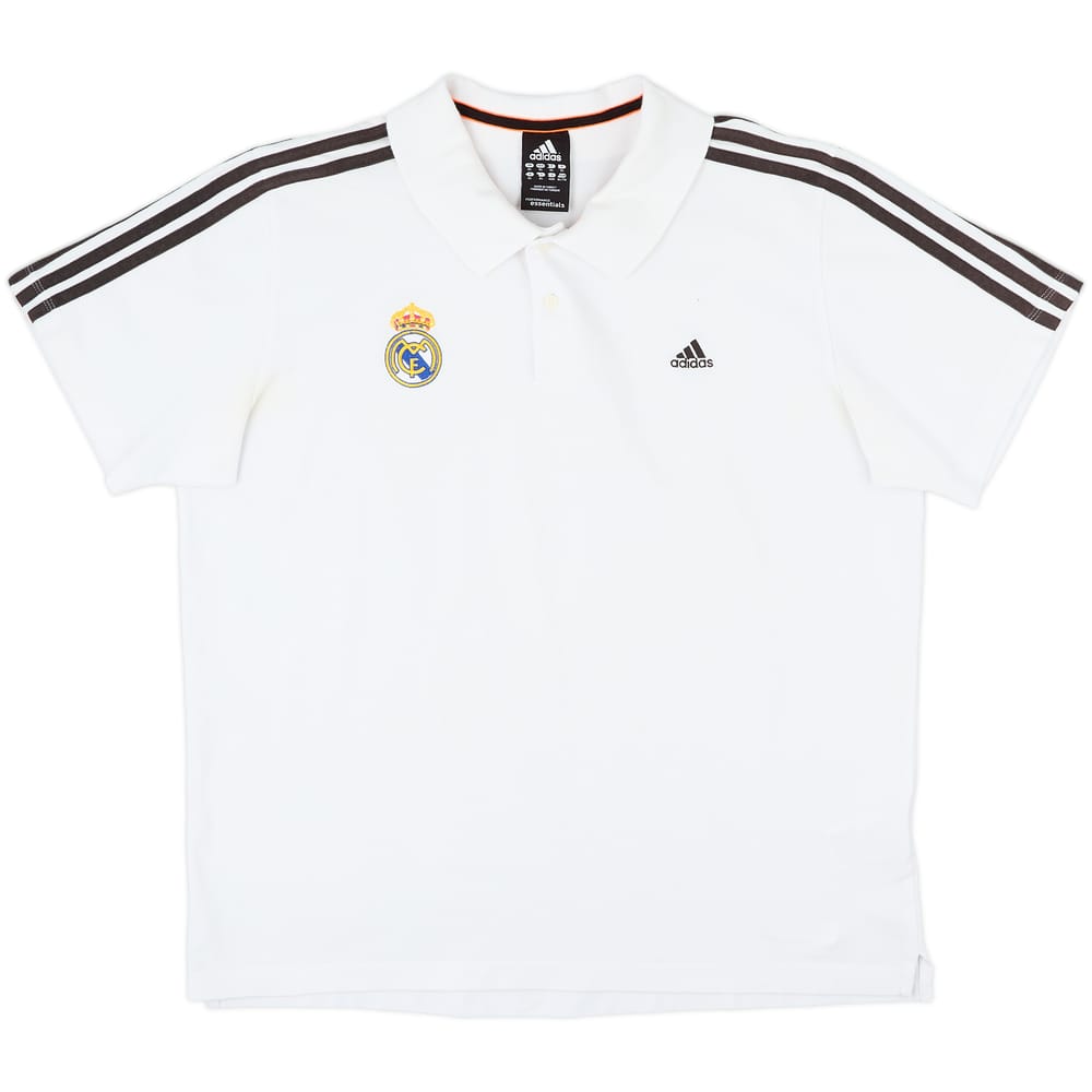 2013-14 Real Madrid adidas Polo Shirt - 8/10 - (XL)