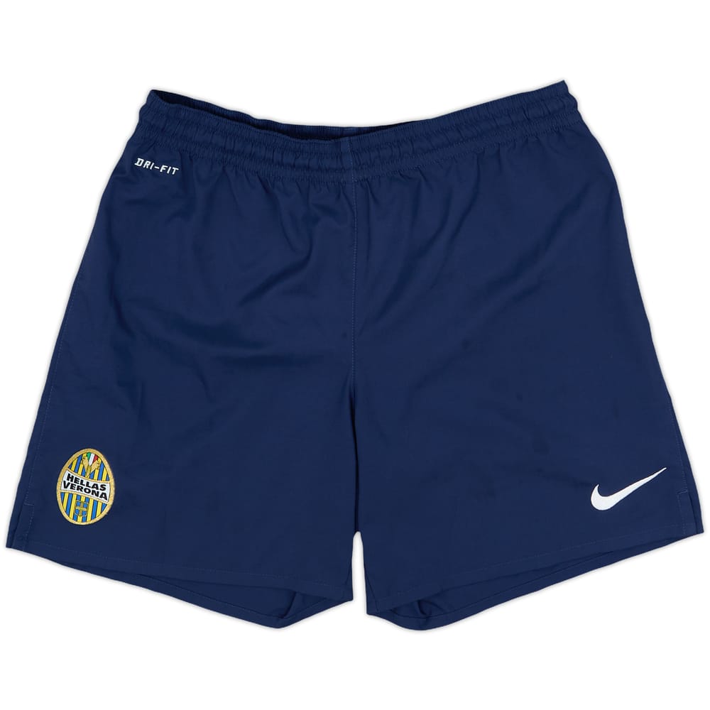 2013-14 Hellas Verona Home Shorts - 8/10 - (S)
