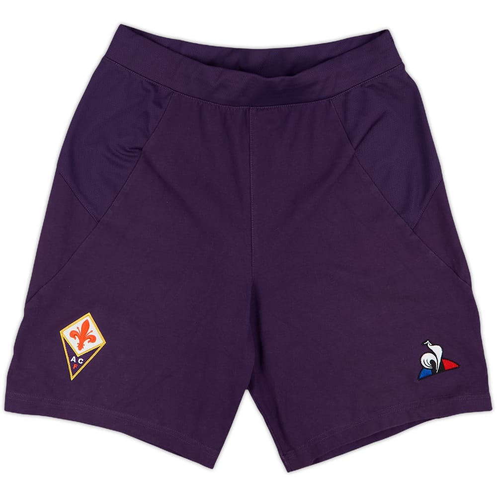 2019-20 Fiorentina Le Coq Sportif Training Shorts - 10/10 - (S)