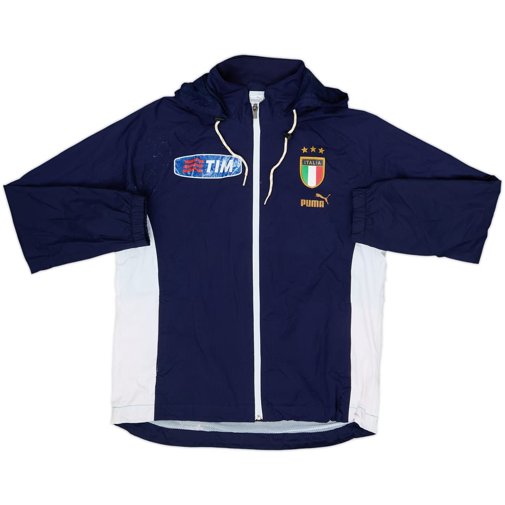 2004-05 Italy Puma Hooded Track Jacket - 5/10 - (XL)