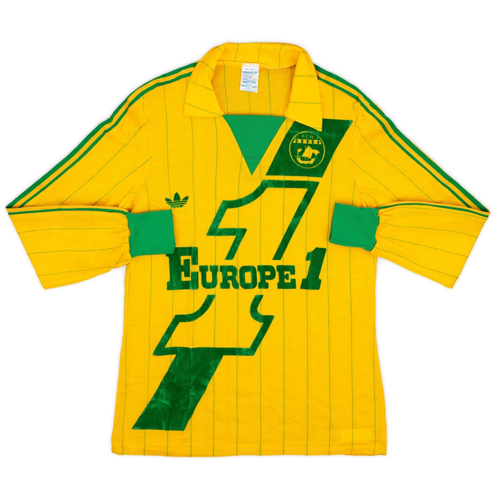 1981-82 Nantes Home Home L/S Shirt - 9/10 - (M)