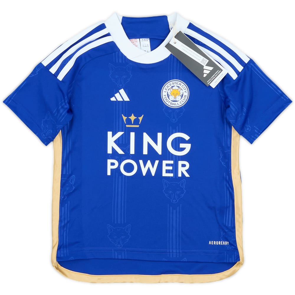 2023-24 Leicester Home Shirt (5-6 Years)