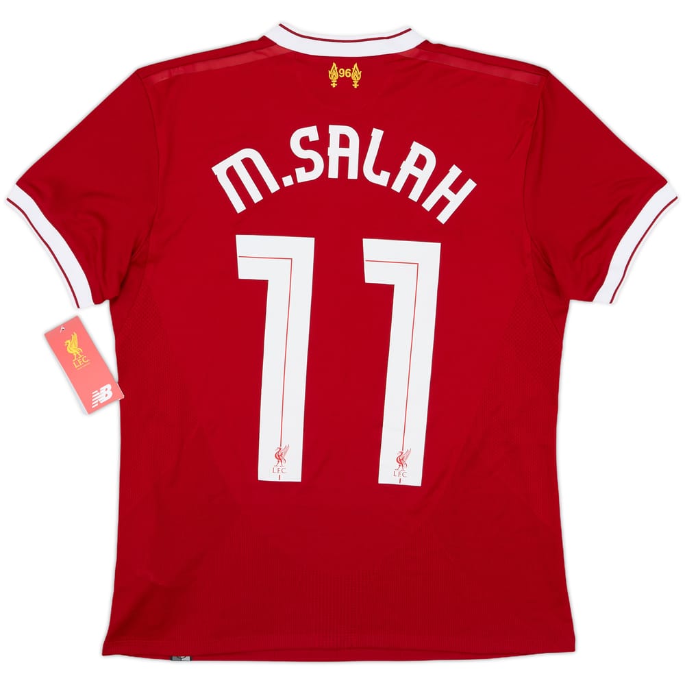 2017-18 Liverpool 125 Years Home Shirt M.Salah #11 (Women's M)