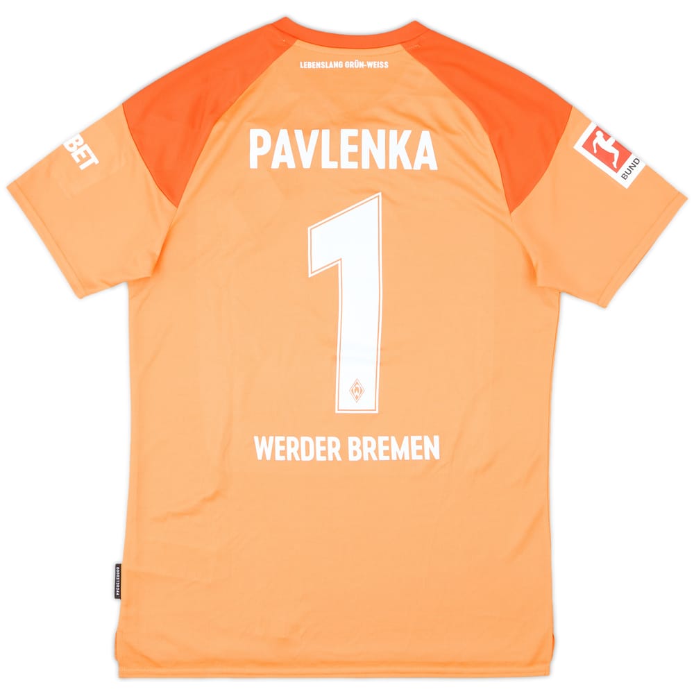 2020-21 Werder Bremen GK Shirt Pavlenka #1 - 9/10 - (M)