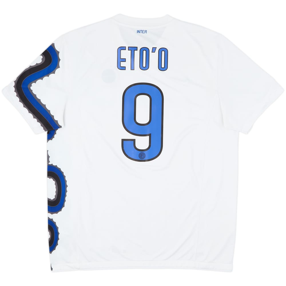 2010-11 Inter Milan Away Shirt Eto'o #9 - 7/10 - (XL)