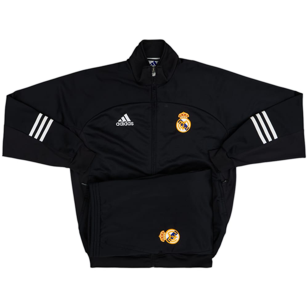 2001-02 Real Madrid adidas Centenary Tracksuit - 8/10 - (XL)
