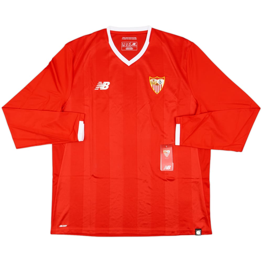 2017-18 Sevilla Away L/S Shirt (XL)