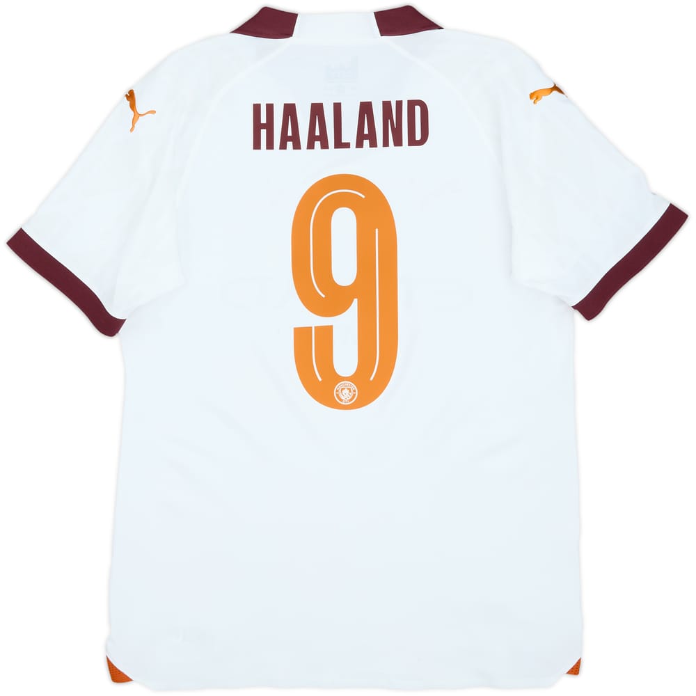 2023-24 Manchester City Authentic Away Shirt Haaland #9 - 8/10 - (S)