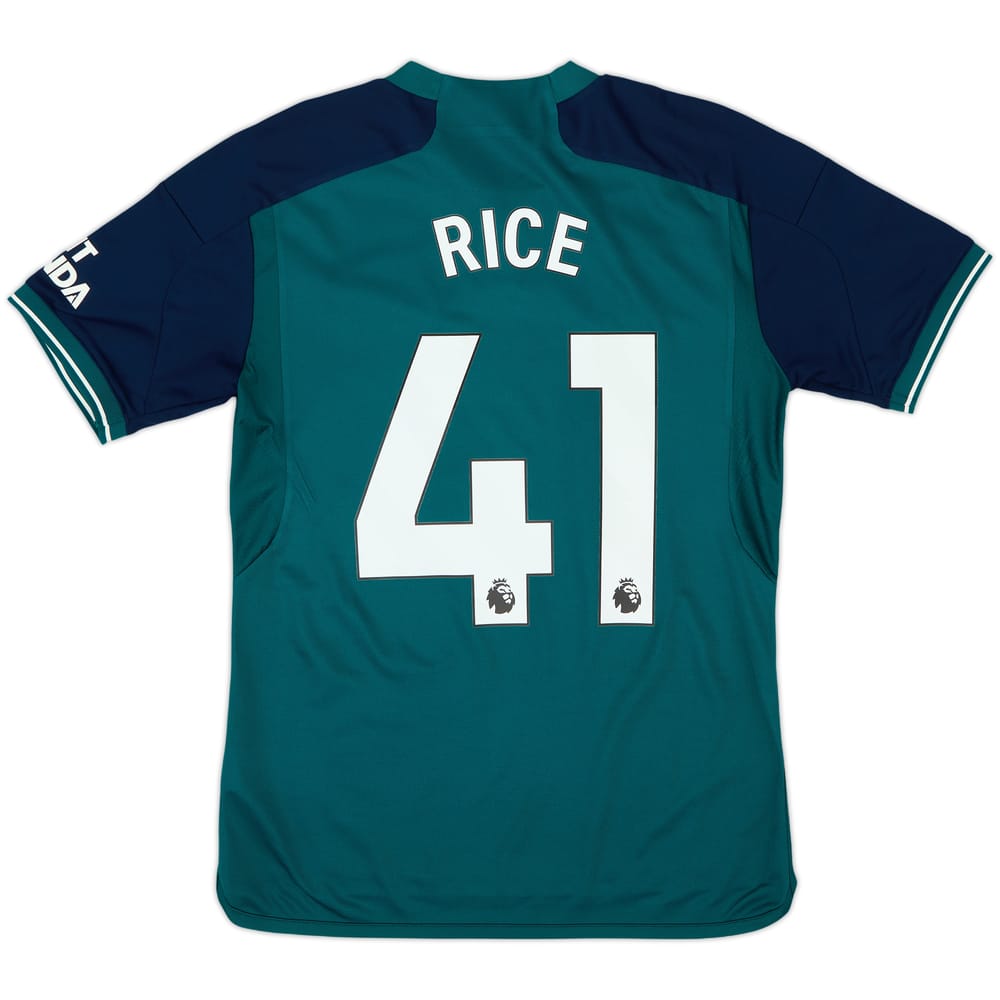 2023-24 Arsenal Third Shirt Rice #41 - 9/10 - (S)